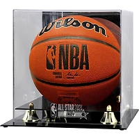 NBA 2024 All-Star Game Logo Golden Classic Sublimated Basketball Display Case