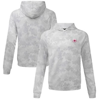Men's Levelwear White Cincinnati Reds Blender Insignia Hoodie