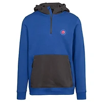 Men's Levelwear Royal Chicago Cubs Chicane Insignia Quarter-Zip Hoodie