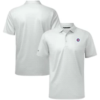Men's Levelwear White Chicago Cubs System Insignia Polo