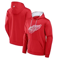 Men's Fanatics  Red Detroit Red Wings Defender Pullover Hoodie
