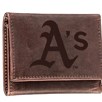Brown Athletics Tri-Fold Leather Wallet