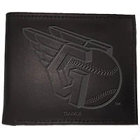 Black Cleveland Guardians Hybrid Bi-Fold Wallet
