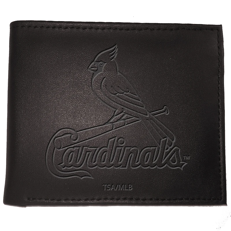 Black St. Louis Cardinals Hybrid Bi-Fold Wallet