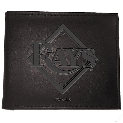 Black Tampa Bay Rays Hybrid Bi-Fold Wallet