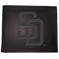 Black San Diego Padres Hybrid Bi-Fold Wallet