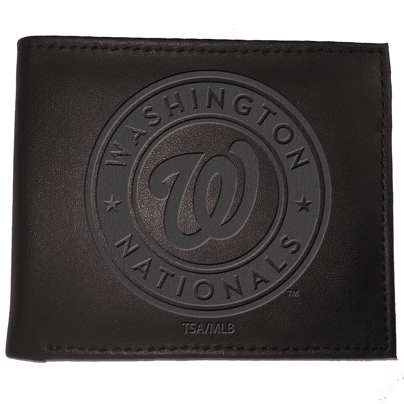 Black Washington Nationals Hybrid Bi-Fold Wallet