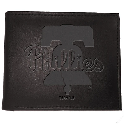 Black Philadelphia Phillies Hybrid Bi-Fold Wallet