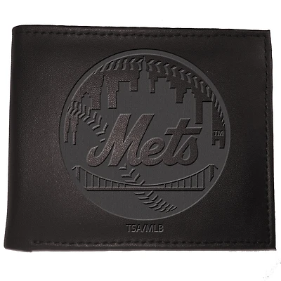 Black New York Mets Hybrid Bi-Fold Wallet
