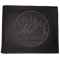 Black New York Mets Hybrid Bi-Fold Wallet