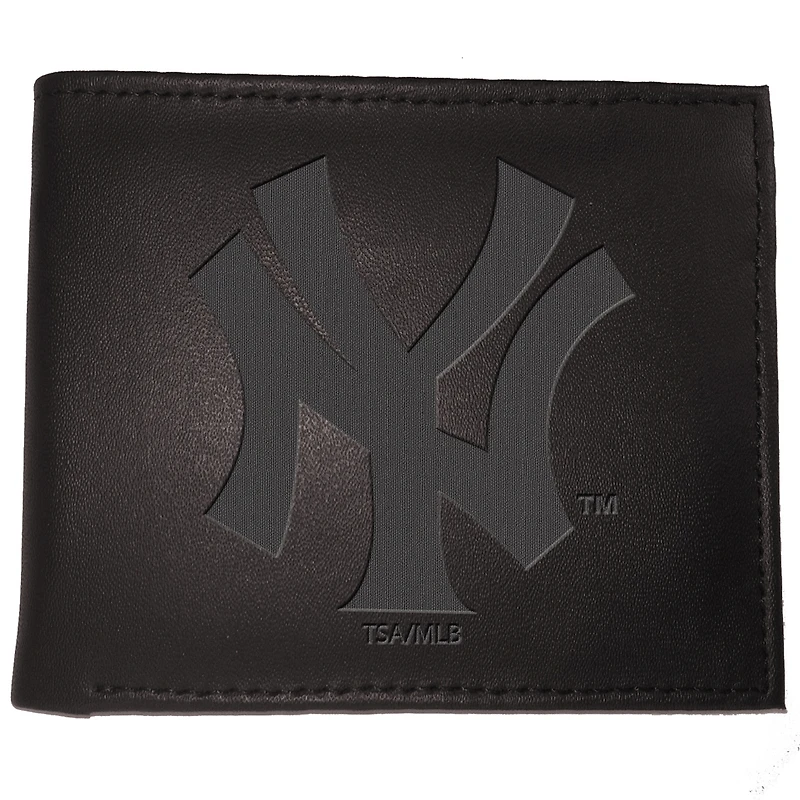 Black New York Yankees Hybrid Bi-Fold Wallet