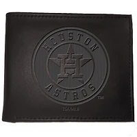 Black Houston Astros Hybrid Bi-Fold Wallet