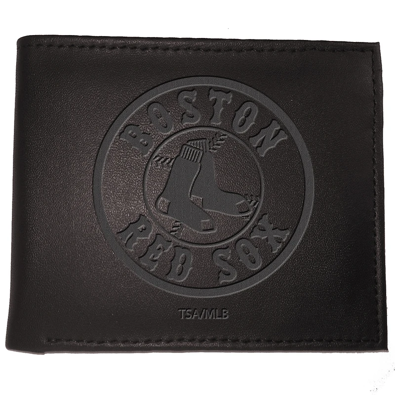 Black Boston Red Sox Hybrid Bi-Fold Wallet