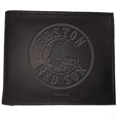 Black Boston Red Sox Hybrid Bi-Fold Wallet