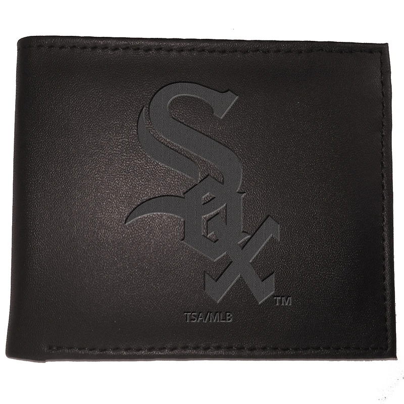 Black Chicago White Sox Hybrid Bi-Fold Wallet