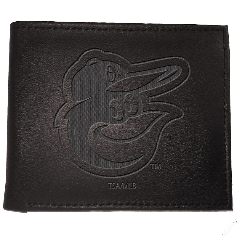 Black Baltimore Orioles Hybrid Bi-Fold Wallet