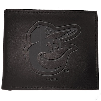 Black Baltimore Orioles Hybrid Bi-Fold Wallet