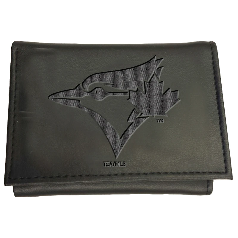Black Toronto Blue Jays Hybrid Tri-Fold Wallet