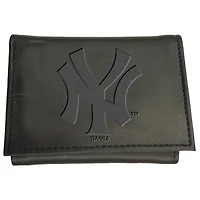 Black New York Yankees Hybrid Tri-Fold Wallet
