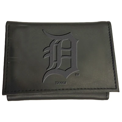 Black Detroit Tigers Hybrid Tri-Fold Wallet