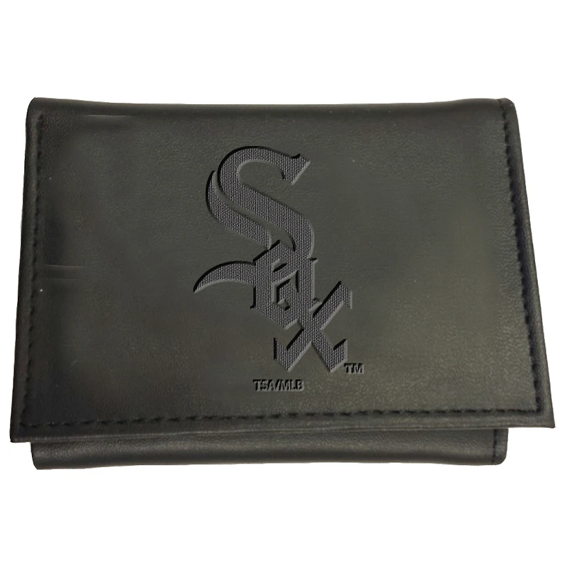 Black Chicago White Sox Hybrid Tri-Fold Wallet