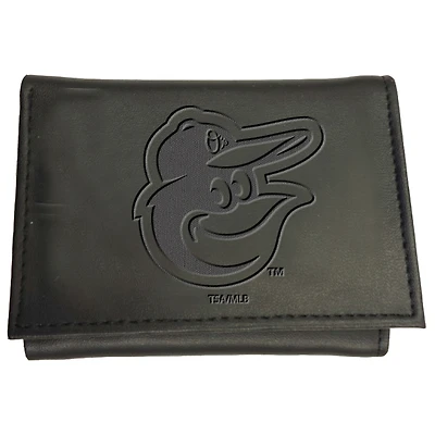 Black Baltimore Orioles Hybrid Tri-Fold Wallet