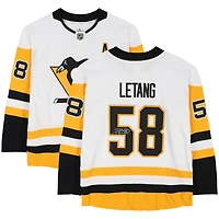 Kris Letang Pittsburgh Penguins Autographed #58 White Fanatics Breakaway Jersey