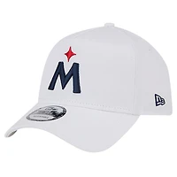 Men's New Era White Minnesota Twins TC A-Frame 9FORTY Adjustable Hat