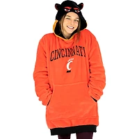 Plushible Orange Cincinnati Bearcats Snugible 2-in-1 Blanket Hoodie and Plushie