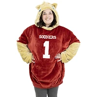 Plushible Crimson Oklahoma Sooners Snugible 2-in-1 Blanket Hoodie and Plushie