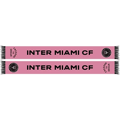 Pink Inter Miami CF Jersey Hook Scarf