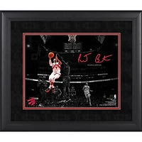 RJ Barrett Toronto Raptors Facsimile Signature 11" x 14" Spotlight Photograph