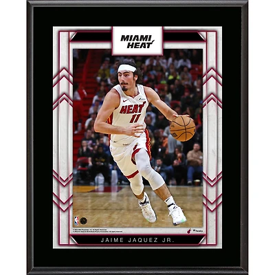 Jaime Jaquez Jr. Miami Heat 10.5" x 13" Sublimated Player Plaque