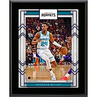 Brandon Miller Charlotte Hornets 10.5" x 13" Sublimated Player Plaque