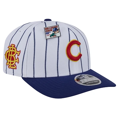 Men's New Era White/Royal Chicago Cubs 2024 Big League Chew Original 9SEVENTY Adjustable Hat