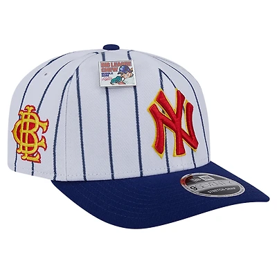 Men's New Era White/Royal New York Yankees 2024 Big League Chew Original 9SEVENTY Adjustable Hat