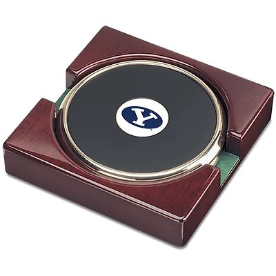 Gold BYU Cougars 2-Piece Coaster Set