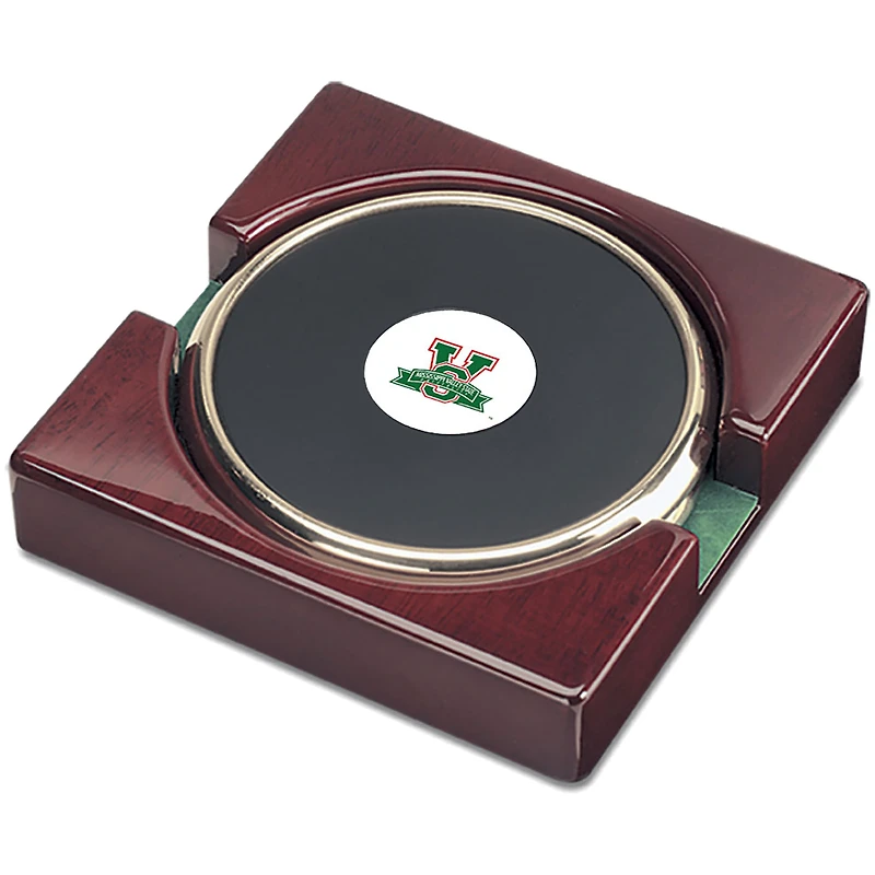 Gold Mississippi Valley State Delta Devils 2-Piece Coaster Set