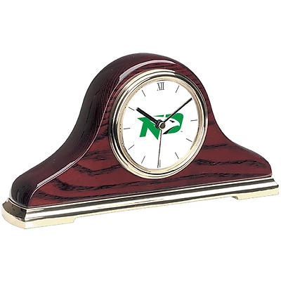 Gold North Dakota Mantle Clock