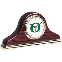 Gold Oregon Ducks Mantle Clock
