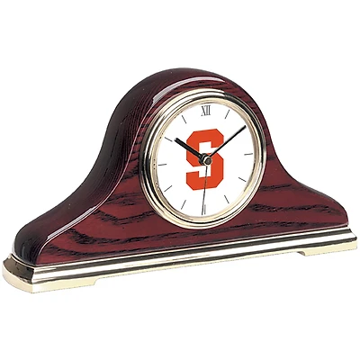Gold Syracuse Orange Mantle Clock