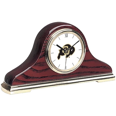 Gold Colorado Buffaloes Mantle Clock