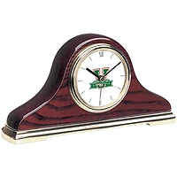 Gold Mississippi Valley State Delta Devils Mantle Clock