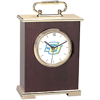 Gold Southern University Jaguars Carriage Clock