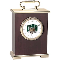 Gold Ohio Bobcats Carriage Clock
