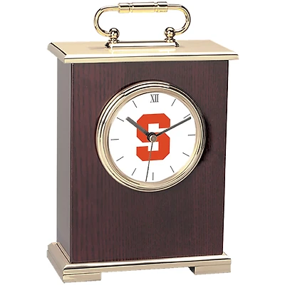 Gold Syracuse Orange Carriage Clock