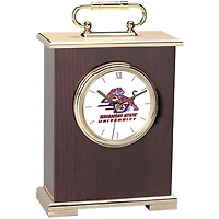 Gold Savannah State Tigers Carriage Clock