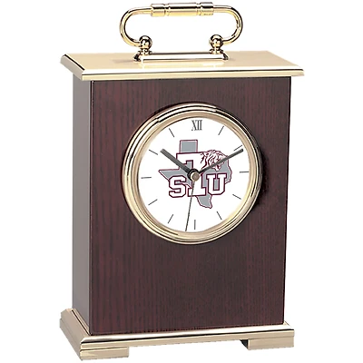 Gold Texas Southern Tigers Carriage Clock