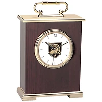 Gold Army Black Knights Carriage Clock