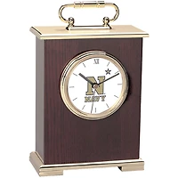 Gold Navy Midshipmen Carriage Clock